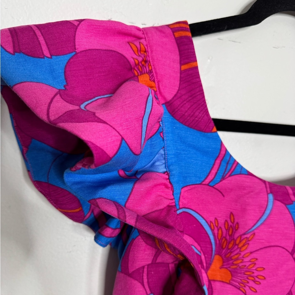TUCKERNUCK X CAMERAN EUBANKS WIMBERLY Wild Azalea Edisto Dress Small - Picture 7 of 12